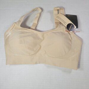 Truekind Chai Everyday Comfort Straps Wireless Shaping Bra #10024 Size S